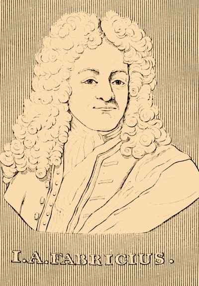 I. A. Fabricius, 1668-1736, 1830 da Unbekannt