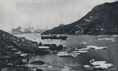 Iceberg nel porto di St. Johns, 1924 da Unbekannt