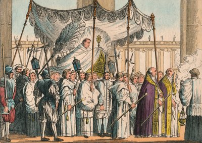 Il Sommo Pontefice Leone XII, c1824 da Unbekannt