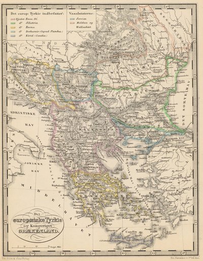 Illustrazione tratta dal libro Atlas over alle Jordens Dele di autore sconosciuto e pubblicato da Chr. Steen & Søn (Copenaghen, 1857) da Unbekannt