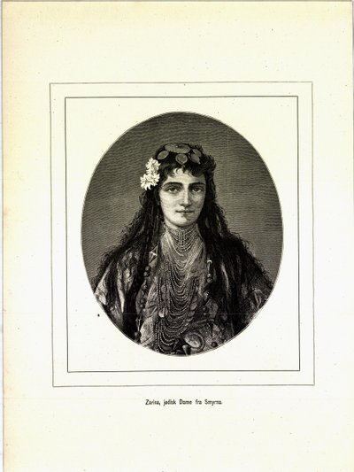 Illustrazione tratta dal libro Brogede rejsebilleder di Jerichau-Baumann, Elisabeth e pubblicato da Forlagsbureauet (Copenaghen, 1881) da Unbekannt