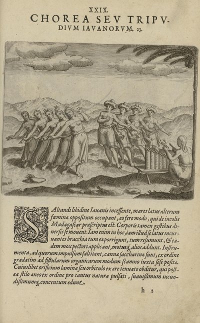 Illustrazione tratta dal libro India Orientalis di autore sconosciuto e pubblicato da Excudebat Matthaeus Beckerus da Unbekannt