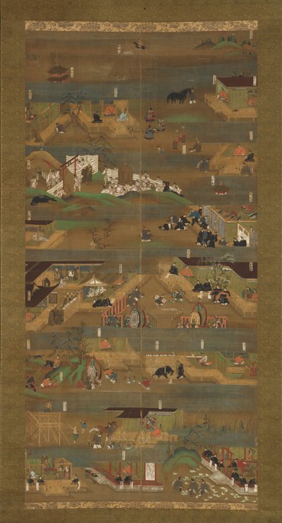 Biografia illustrata del Principe Shotoku Shotoku Taishi e-den, 14° secolo da Unbekannt
