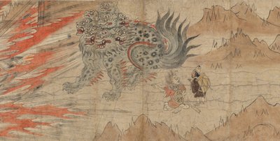 Leggende illustrate del Santuario Kitano Tenjin Kitano Tenjin engi emaki, fine XIII secolo da Unbekannt