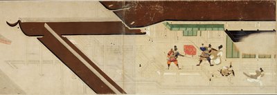 Racconto illustrato della guerra civile di Heiji La visita imperiale a Rokuhara 1 rotolo, XIII secolo da Unbekannt