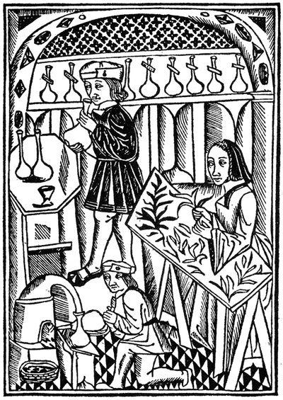 Illustrazione da Le Proprietaire des Choses, 1500 1964 da Unbekannt