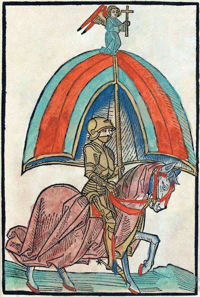 Illustrazione dalla cronaca illustrata di Richental, 1480s da Unbekannt