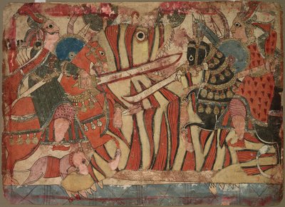 Illustrazione del Mahabharata da Unbekannt