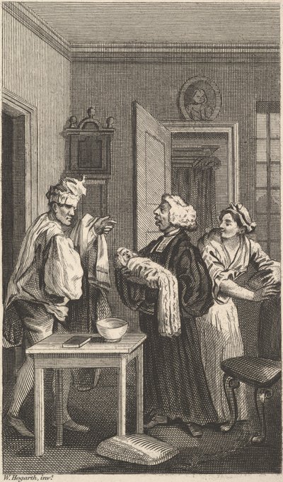 Illustrazione a Tristram Shandy, Volume 4, XIX secolo da Unbekannt