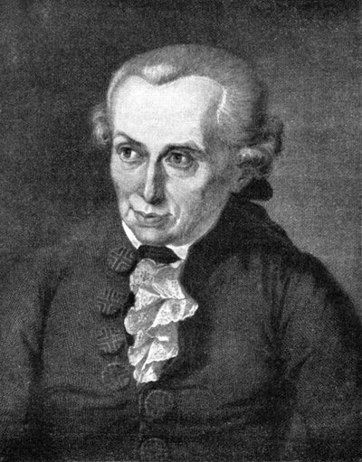 Immanuel Kant, filosofo tedesco, 1900 da Unbekannt