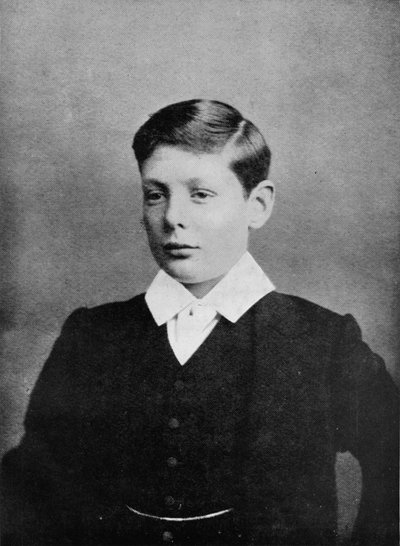 Nel 1888, Winston S. Churchill andò a Harrow, c1888, 1945 da Unbekannt