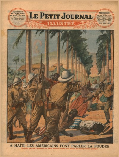 Ad Haiti, gli americani lasciano parlare la polvere da sparo, 1929 da Unbekannt