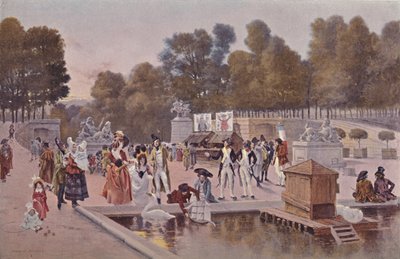 Nel Giardino delle Tuileries, 1896 da Unbekannt