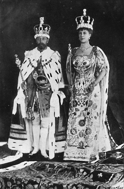 In primavera 1910, re Edoardo VII morì, a marzo 1911, re Giorgio V fu incoronato da Unbekannt