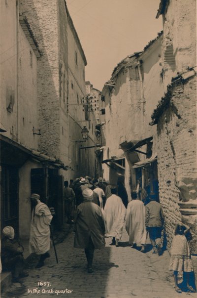 Nel Quartiere Arabo, Il Cairo, Egitto da Unbekannt