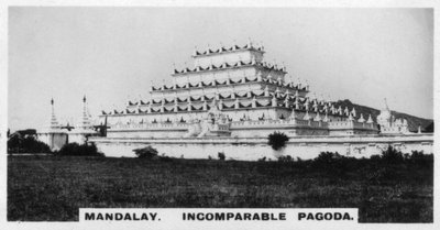 Pagoda incomparabile, Mandalay, Birmania, c1925 da Unbekannt