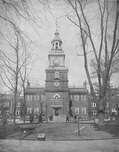 Independence Hall, Philadelphia, c1897 da Unbekannt