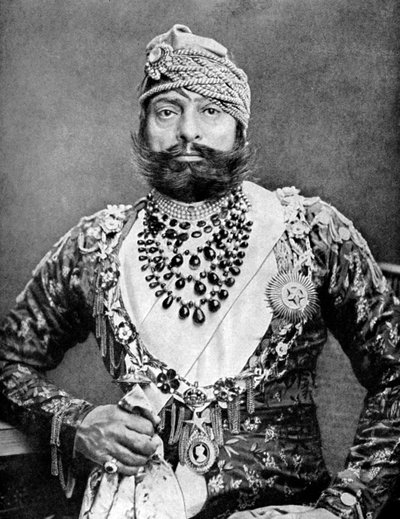 Maharajah indiano, 1936 da Unbekannt