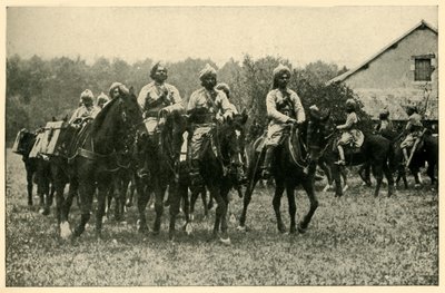 Soldati indiani al fronte, Prima Guerra Mondiale da Unbekannt
