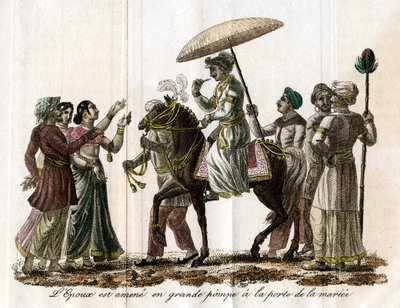Processione di nozze indiana da Unbekannt