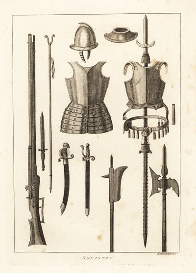 Armature e armi di fanteria da Unbekannt
