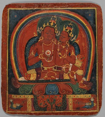 Carta di iniziazione Tsakalis: Amitabha, inizio XV secolo da Unbekannt