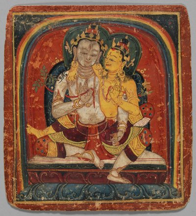 Carta di iniziazione Tsakalis: Maitreya, inizio XV secolo da Unbekannt
