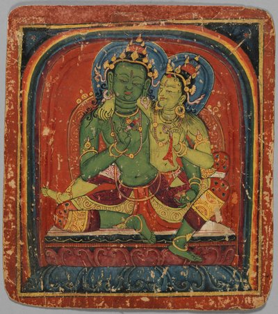 Carta di iniziazione Tsakalis: Vajrapani, inizio XV secolo da Unbekannt