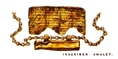 Amuleto iscritto, 1923 da Unbekannt