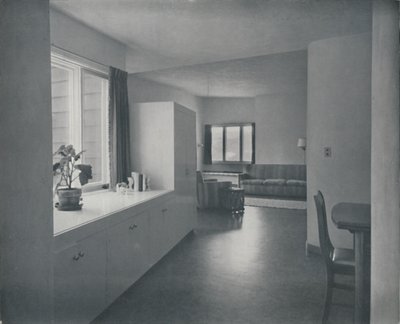 Interno - Casa a Fairfax, California di Francis Ellsworth Lloyd da Unbekannt