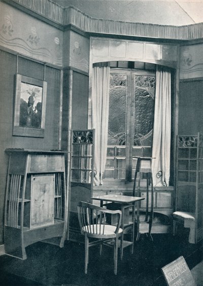Interno. Decorato da M. Niedermoser, c1900 da Unbekannt