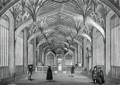 Interno, Università di Oxford, XVIII secolo, 1870 da Unbekannt