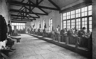 Interno, Thomas Firth & Sons Norfolk Works, Sheffield, c1890 da Unbekannt
