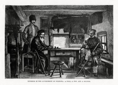 Interno nel governo di Pultowa, Ucraina centrale, 1879 da Unbekannt