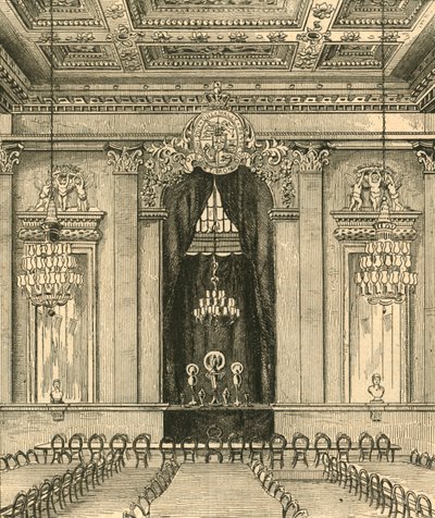 Interno della Goldsmiths Hall, 1876, 1897 da Unbekannt
