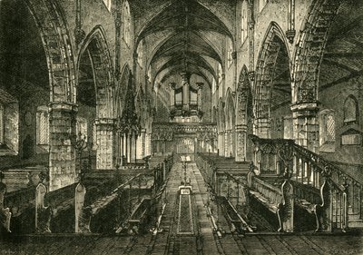 Interno della Cattedrale di Londonderry da Unbekannt
