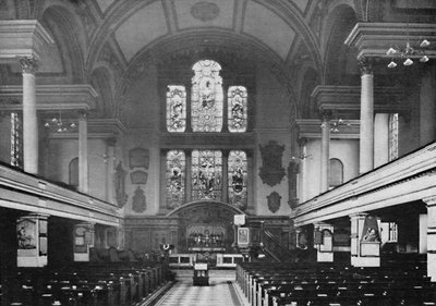 Interno della Chiesa di St. James, Piccadilly, 1903 da Unbekannt
