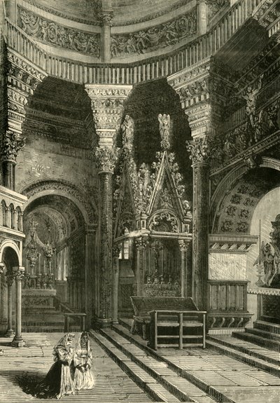 Interno della Cattedrale di Spalato, Ex Tempio del Palazzo di Diocleziano da Unbekannt