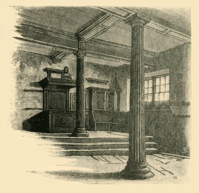 Interno della scuola di grammatica da Unbekannt