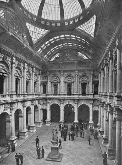 Interno della Royal Exchange, Città di Londra da Unbekannt