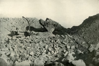 Interno dei Forti di Seddul Bahr, 1919 da Unbekannt