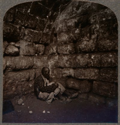 Interno della Tomba di Lazzaro, c1900 da Unbekannt