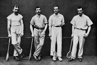 Doppio internazionale a Filadelfia, 1900 da Unbekannt