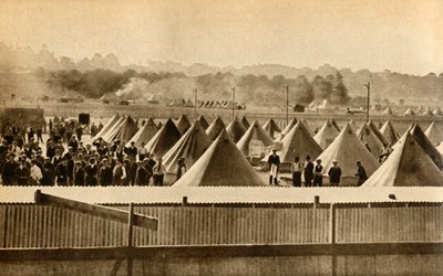 Campo di internamento per nemici stranieri, Newbury, Prima Guerra Mondiale da Unbekannt