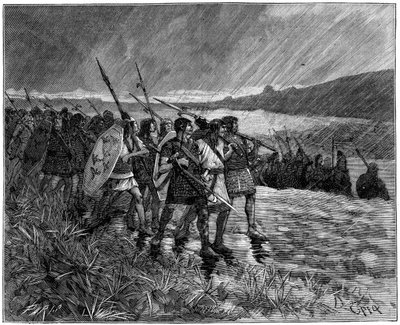 Invasione degli Alani o dei Visigoti, Gallia, inizio V secolo 1882-1884 da Unbekannt