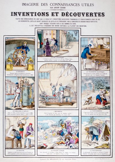 Invenzioni e Scoperte, XIX secolo da Unbekannt