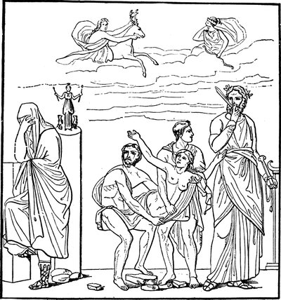 Ifigenia, figlia di Agamennone, re di Micene da Unbekannt