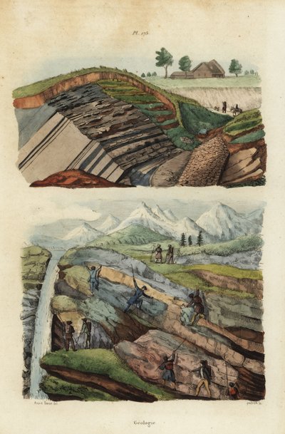 Miniere di ferro nelle montagne dell