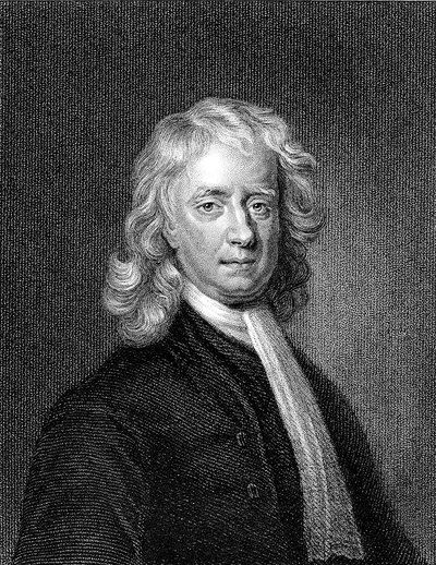 Isaac Newton, matematico e fisico inglese da Unbekannt