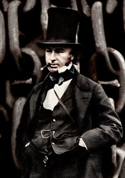 Isambard Kingdom Brunel, ingegnere britannico, 1857 da Unbekannt